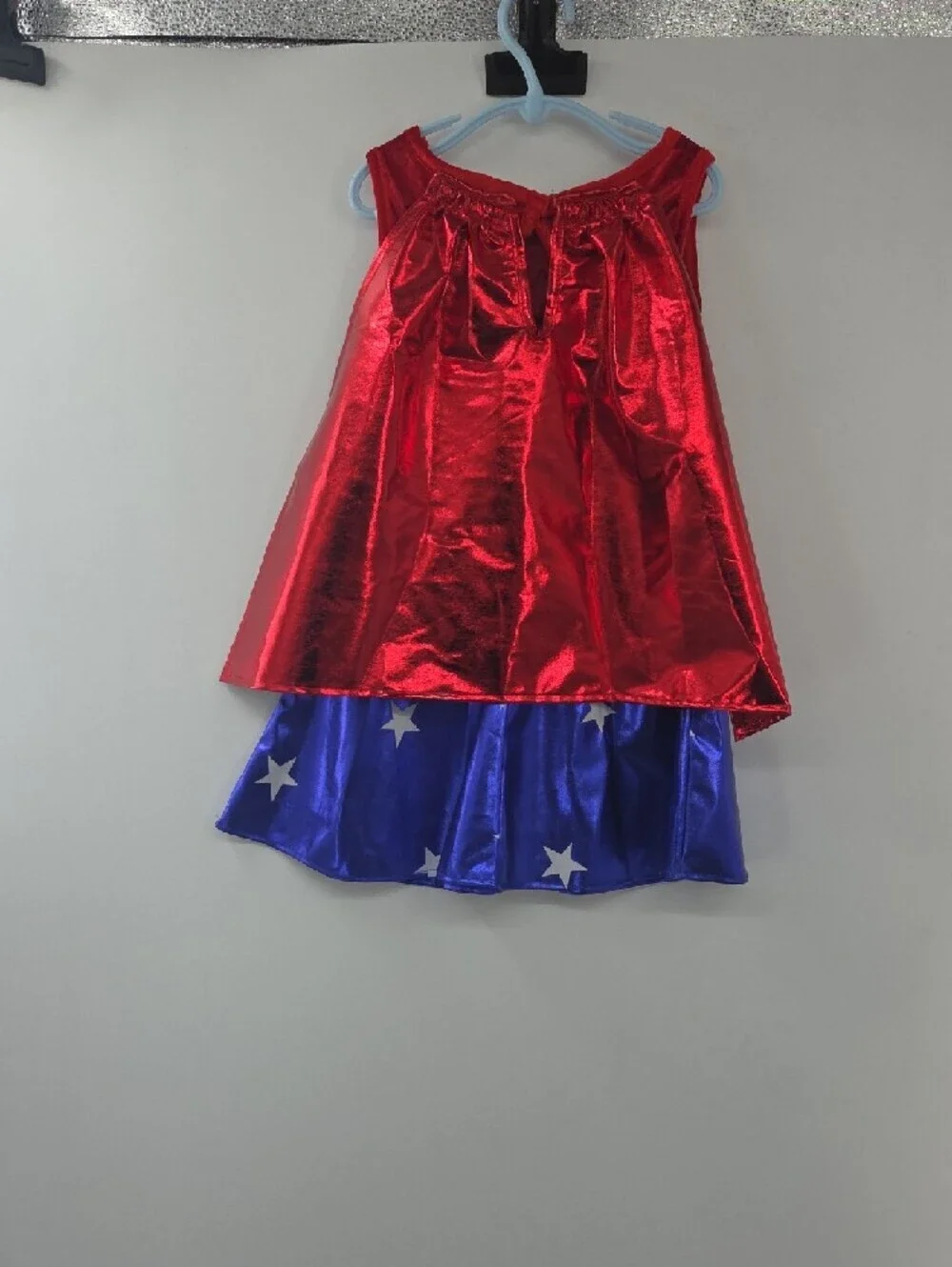 Wonder Woman Kids Red & Blue Superhero Costume